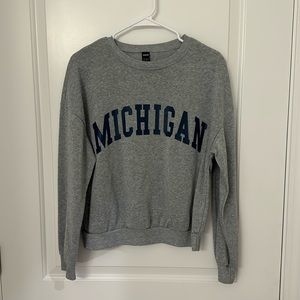 SHEIN Michigan crewneck